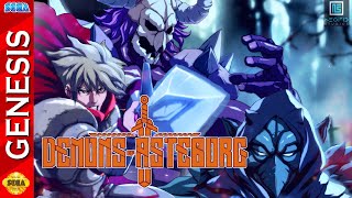 Demons of Asteborg - Full Gameplay 2021 GENESIS / MEGADRIVE Game