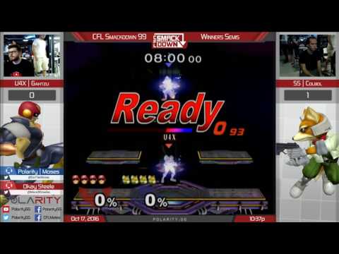 CFL Smackdown 99 Melee - U4X Gahtzu (Falcon) vs SS Colbol (Fox) - Winners Semis