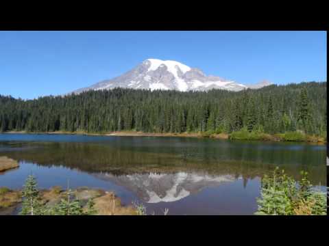 Reflection Lake and Mt. Rainier.