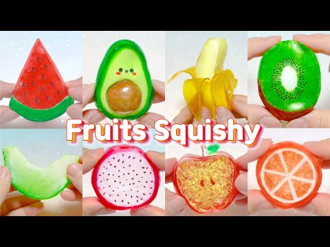 Fruits Squishy????????????????????????????DIY with Nano Tape Compilation✨Part2✨과일 말랑이 모아보기 2탄