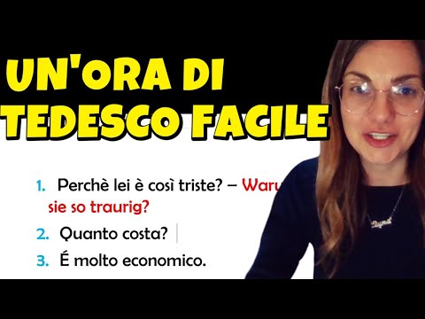 TEDESCO PER PRINCIPIANTI - IMPARA E INIZIA A USARE SUBITO - UN'ORA DI  CONVERSAZIONE SEMPLICE