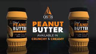 AS-IT-IS Nutrition Natural Peanut Butter