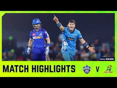 Pretoria Capitals vs MI Cape Town | Match 22 Highlights | Betway SA20