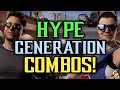 Hype Generation Combos Using Janet Cage! | Johnny Cage and Janet Cage Combos | Mortal Kombat 1