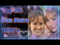 My Top 25: Fun Stars from the 1990's