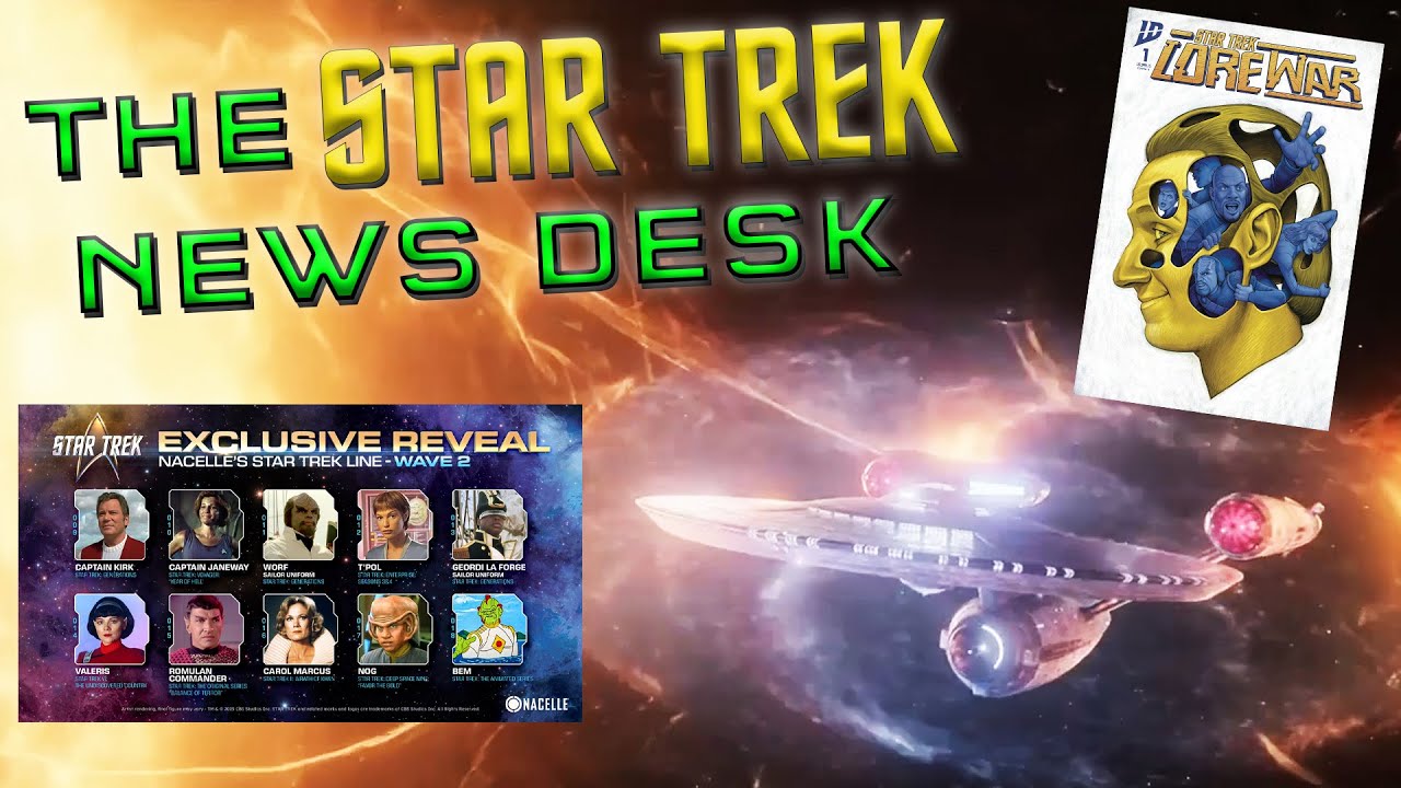 Nacelle Toys Unveils STAR TREK CRUISE Exclusive Action Figures