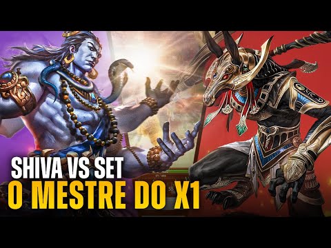 SET É MUITO OP! | O MESTRE DO X1 - Shiva Vs Set