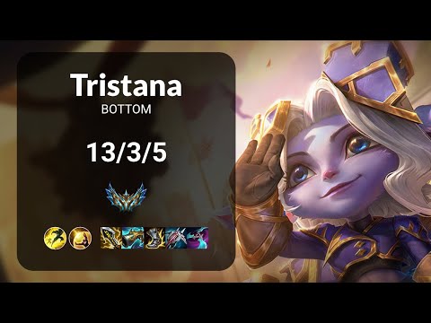 Tristana vs Kai'Sa BOTTOM - KR CHALLENGER Patch 14.21