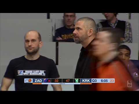ABA Liga 2018/19 highlights, Round 17: Zadar - Krka  (27.1.2019)