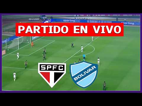 🔴SAN PABLO vs BOLIVAR (EN VIVO) ⚽COPA LIBERTADORES - 8VOS DE FINAL (VUELTA) | SECTA DEPORTIVA
