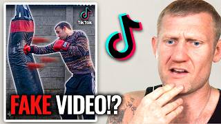 Olympic Boxer EXPOSES A Fake While Reviewing Fans