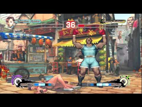 Yokibi (Chun Li) Vs ICE_MAN_213 (Balrog) SSF4 Ranked Matches - PSN