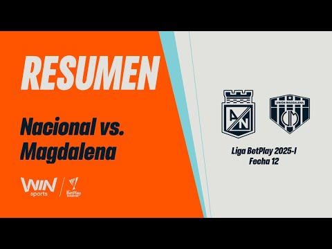 Nacional vs. Unión Magdalena (resumen y goles) | Liga BetPlay Dimayor 2025-1 | Fecha 12