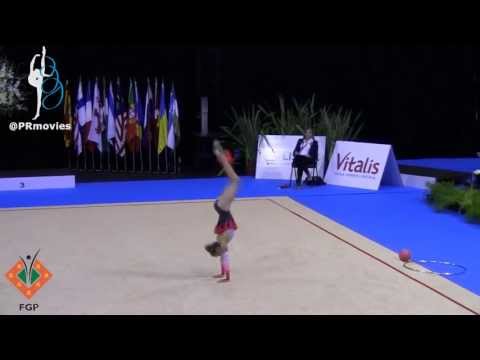 Jasmine Kerber - USA - Bola (Ball) - Qualification - WC of Lisbon 2013