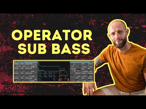 How to make Techno Rumble / Sub-bass with Ableton Operator