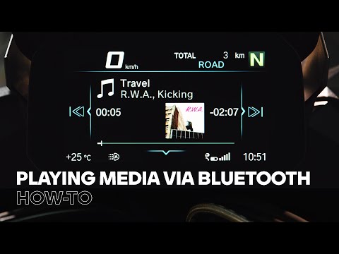 HOW TO Play and Control Media via Bluetooth on Your BMW Motorcycle
