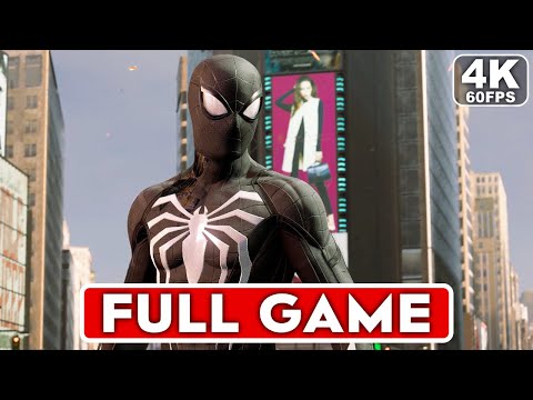 SPIDER-MAN PC Black Suit Gameplay Walkthrough Part 1 FULL GAME [4K 60FPS ULTRA] - No Commentary
