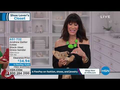 HSN | Shoe Lover's Closet 08.14.2019 - 01 AM