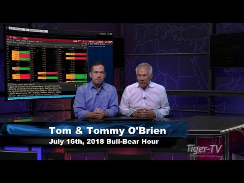 July 16th Bull-Bear Nadex Option Hour on TFNN - 2018