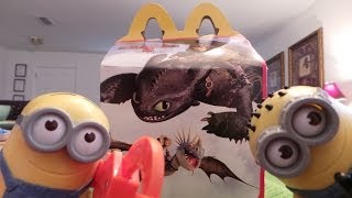 preview picture of video 'USA McDonalds Latest Happy Meal Toy How To Train Your Dragon 2 Frisbee'