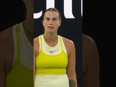 She hit a drop shot from THERE?! 🤯