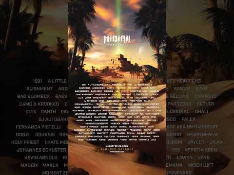 The Nibirii Festival 2025 line up is now COMPLETE! ✨❤️‍🔥