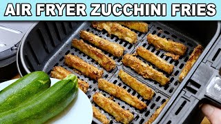 Air Fryer Zucchini Fries | Keto Zucchini Fries Recipe