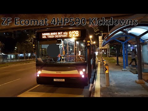[SMRT]LOUDEST ZF Ecomat 4HP590 Kickdowns - TIB1129P On 912B (Mercedes Benz O405G Hispano Habit)