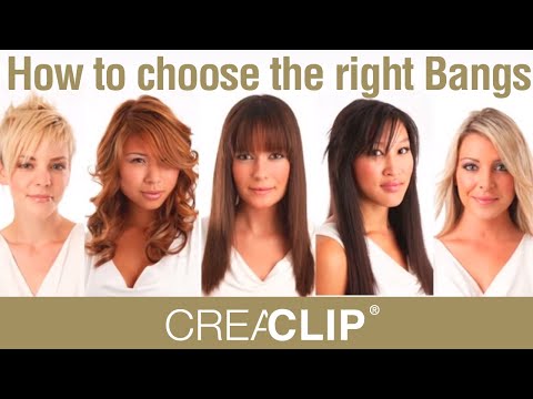 How to choose the right Bangs for your face shape