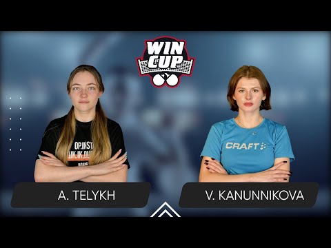 17:45 Anastasiia Telykh - Vasylysa Kanunnikova   02.02.2025 WINCUP Women Star. TABLE 2