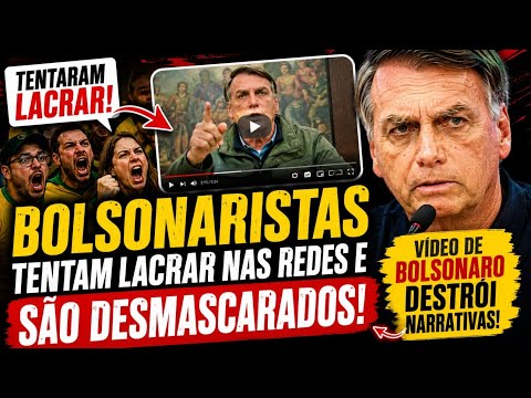 💣BOLSONARISTAS ENTRAM EM POLÊMICA APÓS VÍDEO DE BOLSONARO VIRALIZAR!🔥