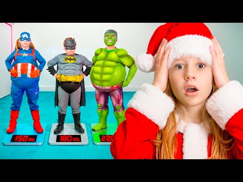 Nastya and useful story about Superheroes