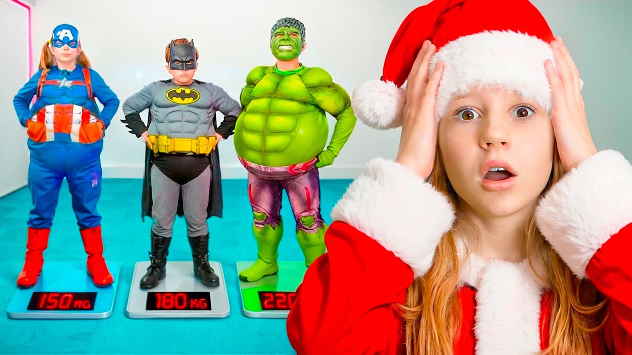 Nastya and useful story about Superheroes