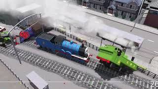 THE SHAKING DIZZY TRAINZ - LOST IN JAPAN MODEL ROUTE - THOMAS AND FRIENDS -TRAINZ RAILROAD SIMULATOR