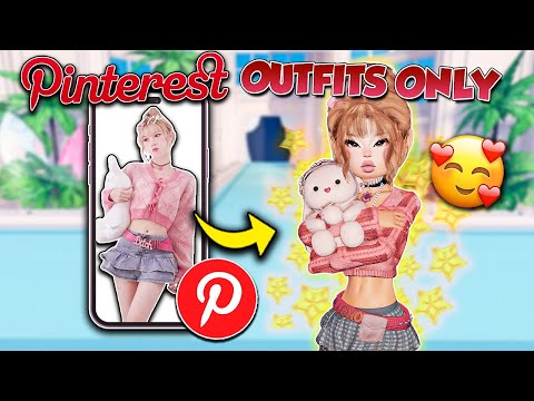 Recreating *PINTEREST OUTFITS* For *EVERY THEME* in Dress to Impress!  (Roblox)