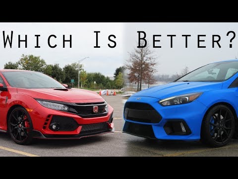 Honda Civic Typer R Vs. Ford Focus RS - Which Is Better??