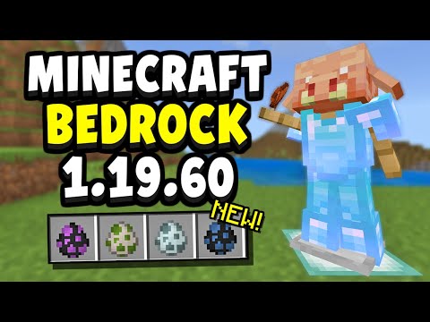 EVERYTHING NEW in Minecraft Bedrock Edition 1.19.60!