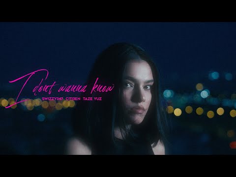 Swizzy347, CITI3EN, Taze Yuz - I Don't Wanna Know (Official Music Video)