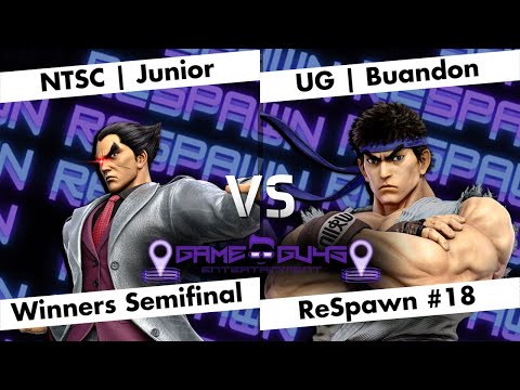 NTSC | Junior (Kazuya) vs UG | Buandon (Ryu) - WSF - ReSpawn #18