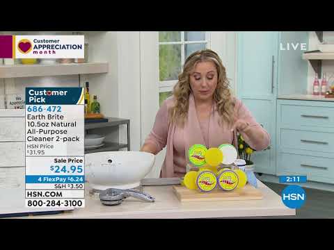 HSN | Home Solutions featuring EarthBrite 04.22.2021 - 04 PM