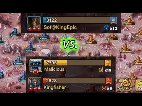 G3 siege vs. Kingfisher and Malicious