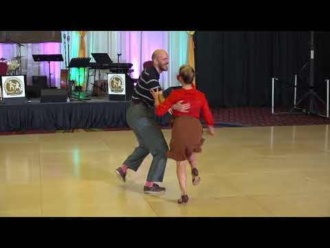 ILHC 2018 - All Star Draw Lindy Hop Finals - Gustav Jakobsson & Elze Visnevskyte