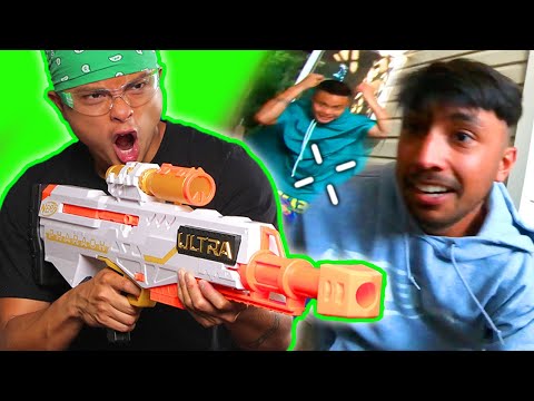 NERF SUPERSOAKER vandens šautuvas RAINSTORM video