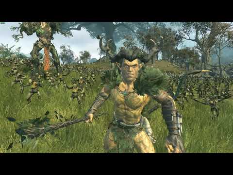 Total War WARHAMMER - atlas defense - the wood elves last stand