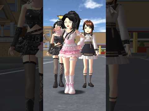 🔥Rina vs Taiga Battle Ratata Dance 💃🕺 | Sakura School Simulator Shorts#sakura