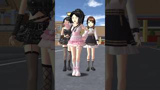 Download lagu 🔥Rina vs Taiga Battle Ratata Dance 💃🕺 | Sakura School Simulator Shorts#sakura mp3