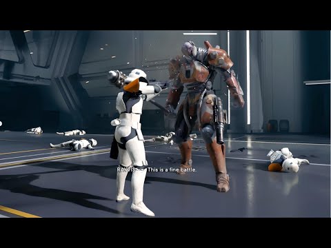 Stormtrooper Commander VS All Bedlam Raiders - STAR WARS JEDI SURVIVOR