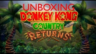 preview picture of video 'Unboxing Donkey Kong Country Returns 3D'