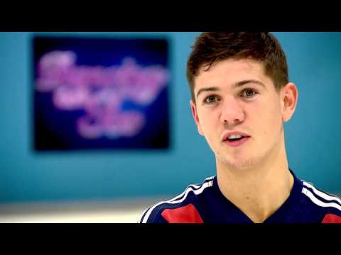 Luke Says He's Ready For The Challenge While Practicing For The Duel - Dancing On Ice