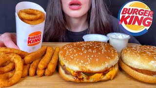 Download lagu ASMR BURGER KING | CHEESE WHOPPER   CHICKEN FRIES MUKBANG | EATING SOUNDS #shorts mp3